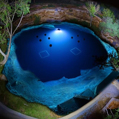 blue hole lake